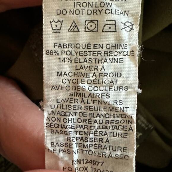 Prana Women’s Pull On Jogger Pockets Green Activewear Size Small - Picture 6 of 6